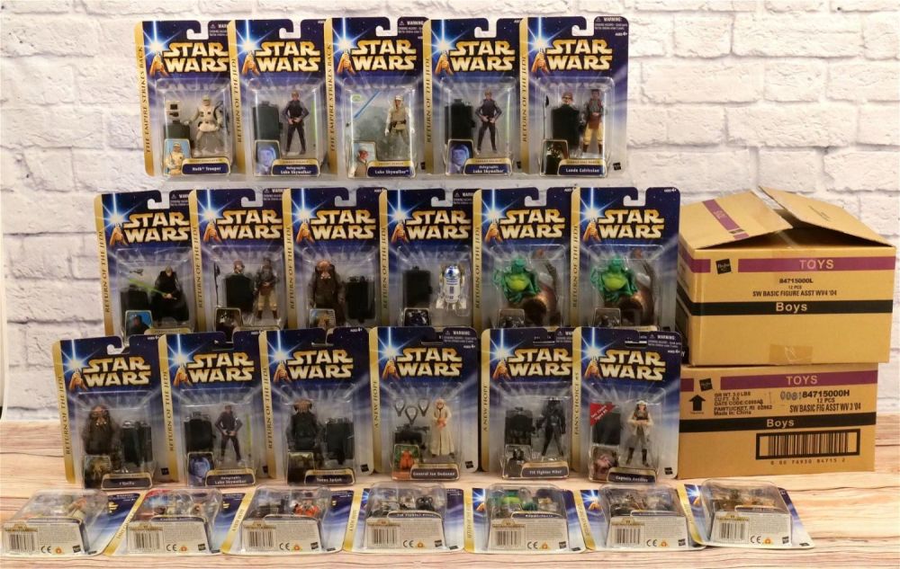 Lot 235: Two Cases of Star Wars Hasbro 3.75" Figures - 24 Pcs