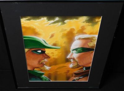 Lot 71 - Kevin Smith's Green Arrow Original Comic Cover Art - Issue #8