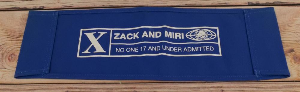 Lot 166: Autographed Kevin Smith Director Chair Back for Zack and Miri