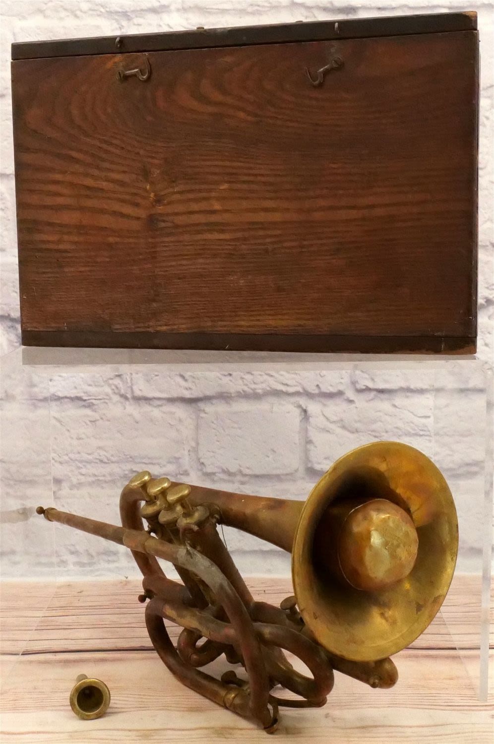 Lot 158: Antique Cornet/Trumpet
