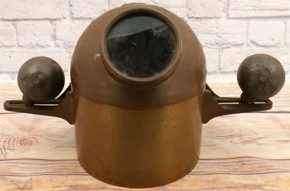 Lot 167: Antique Ship Compass
