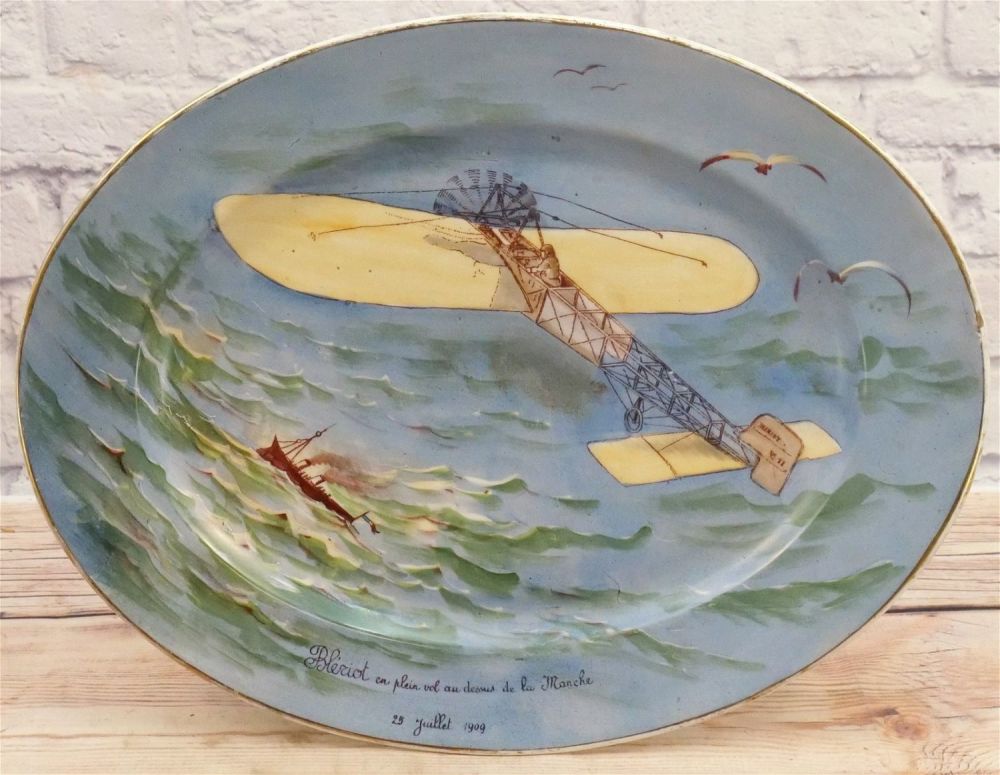 Lot 184: Antique Limoges Hand Painted Charger