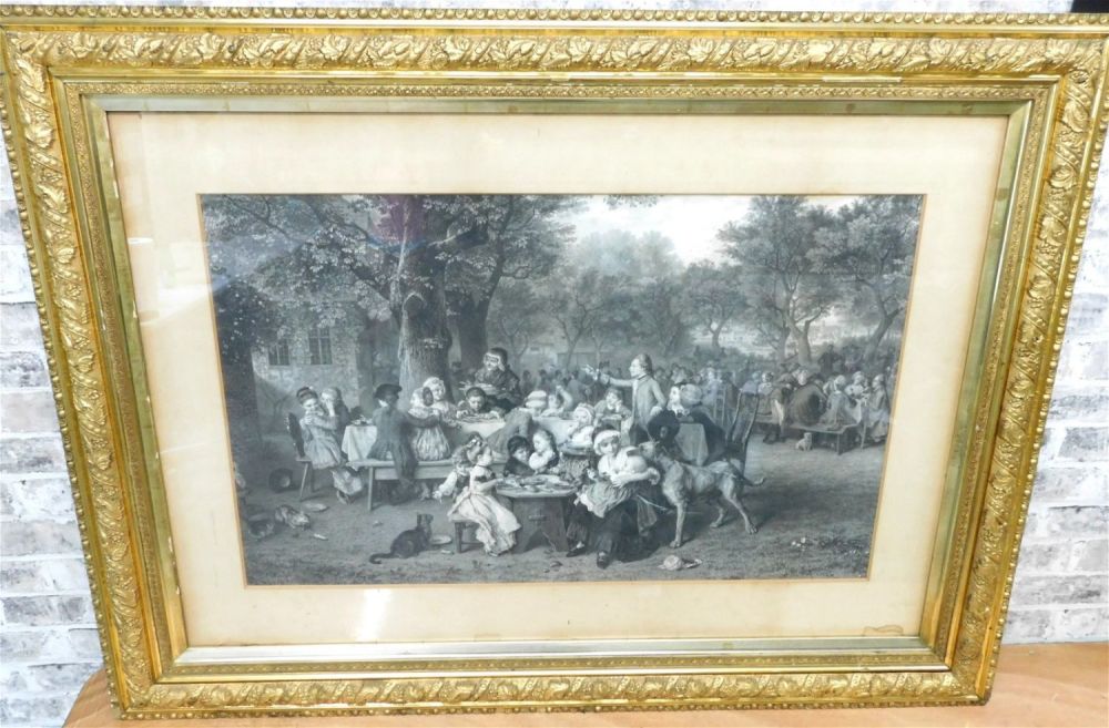 Lot 267: Oversized 19th Century Engraving