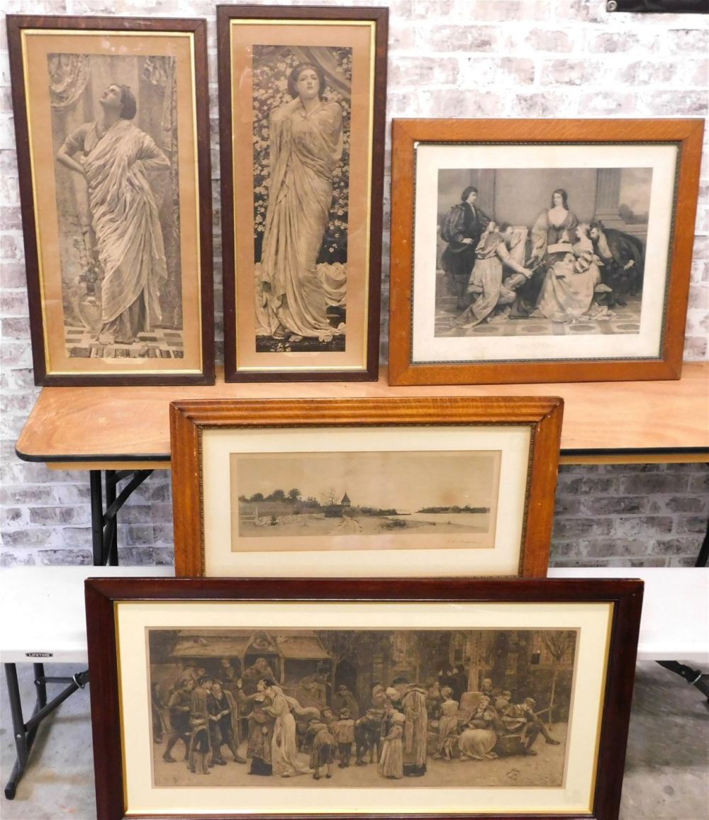 Lot 273: Lot of 5 Pieces of Art