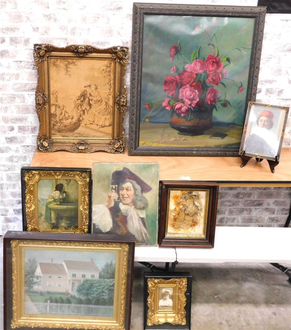Lot 274: Lot of 8 Pieces of Art