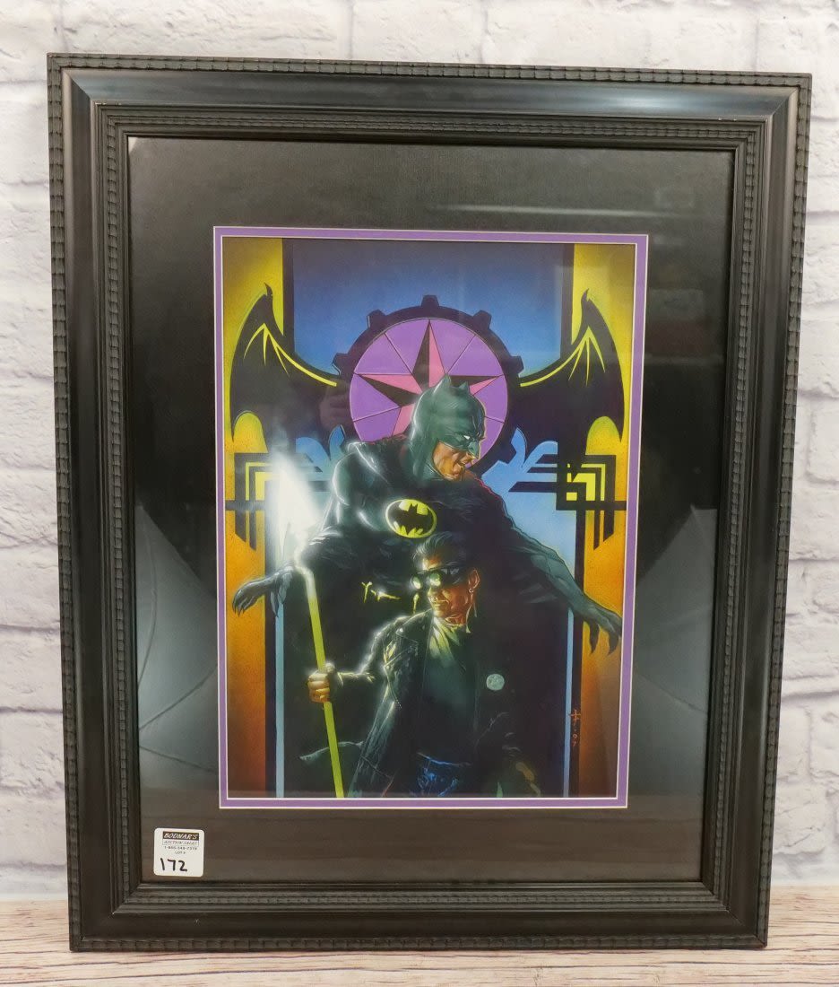 Lot 172: DC Starman #33 Colored Cover Art by Tony Harris