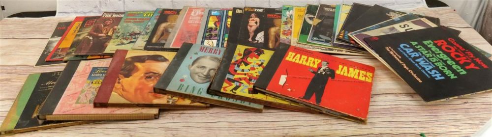 Lot 237: Lot of Records and 78's