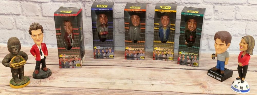 Lot 168: Lot of Bobbleheads