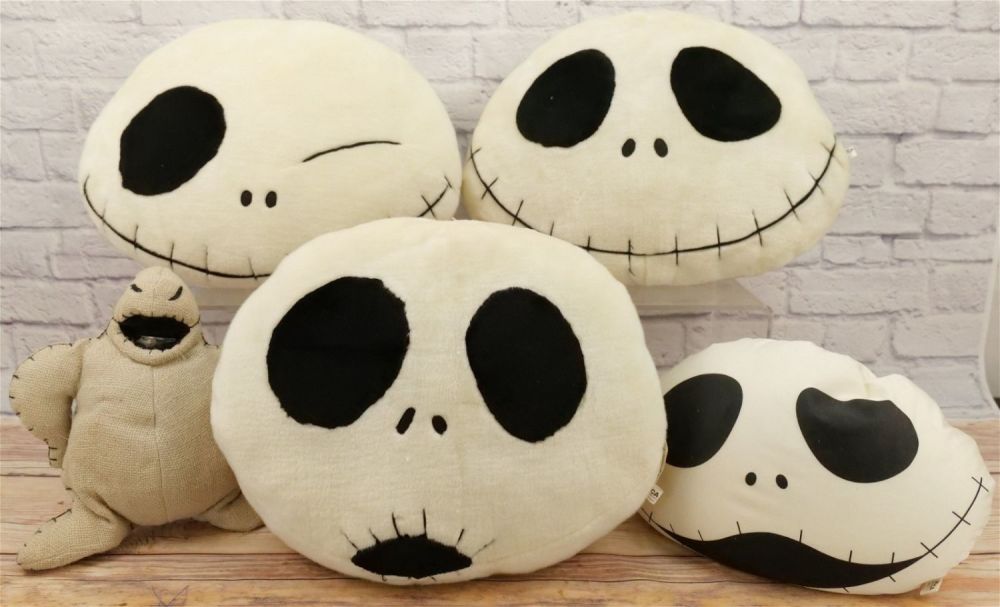 Lot 164: Lot of The Nightmare Before Christmas Plush and Beanbags