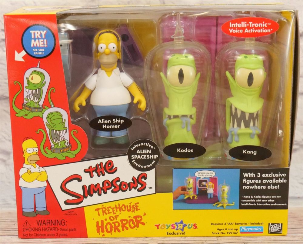 Lot 179: The Simpsons Interactive Alien Spaceship Environment
