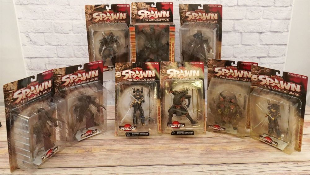 Lot 265: Lot of 9 McFarlane Spawn Series 19 Action Figures