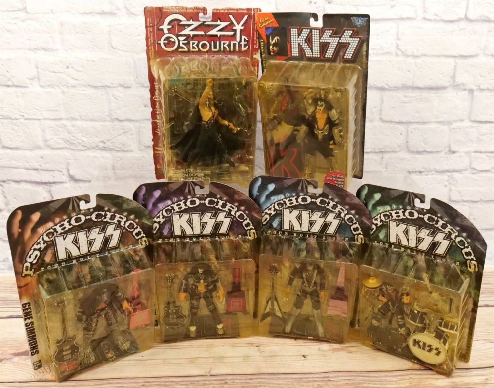 Lot 270: Lot of 6 McFarlane Music Related Action Figures