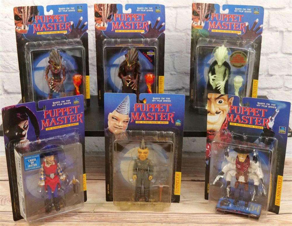 Lot 285: Lot of 6 Puppet Master Action Figures