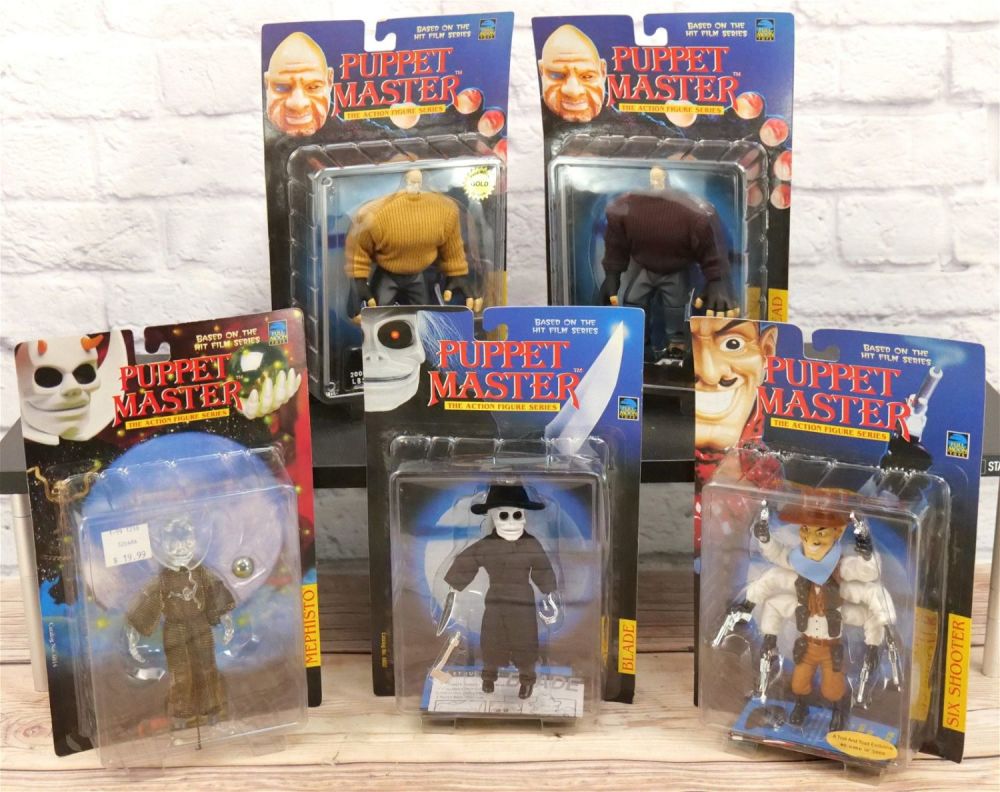 Lot 289: Lot of 5 Puppet Master Action Figures
