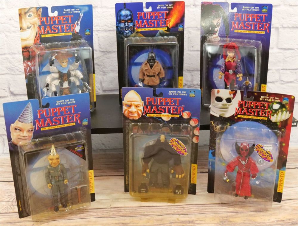 Lot 291: Lot of 6 Puppet Master Action Figures