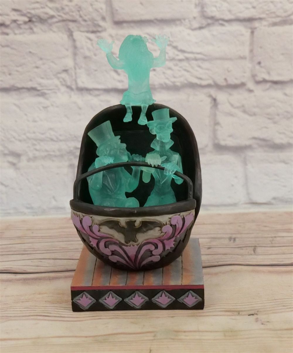 Lot 156: Disney Jim Shore Haunted Mansion Doom Buggy Figurine