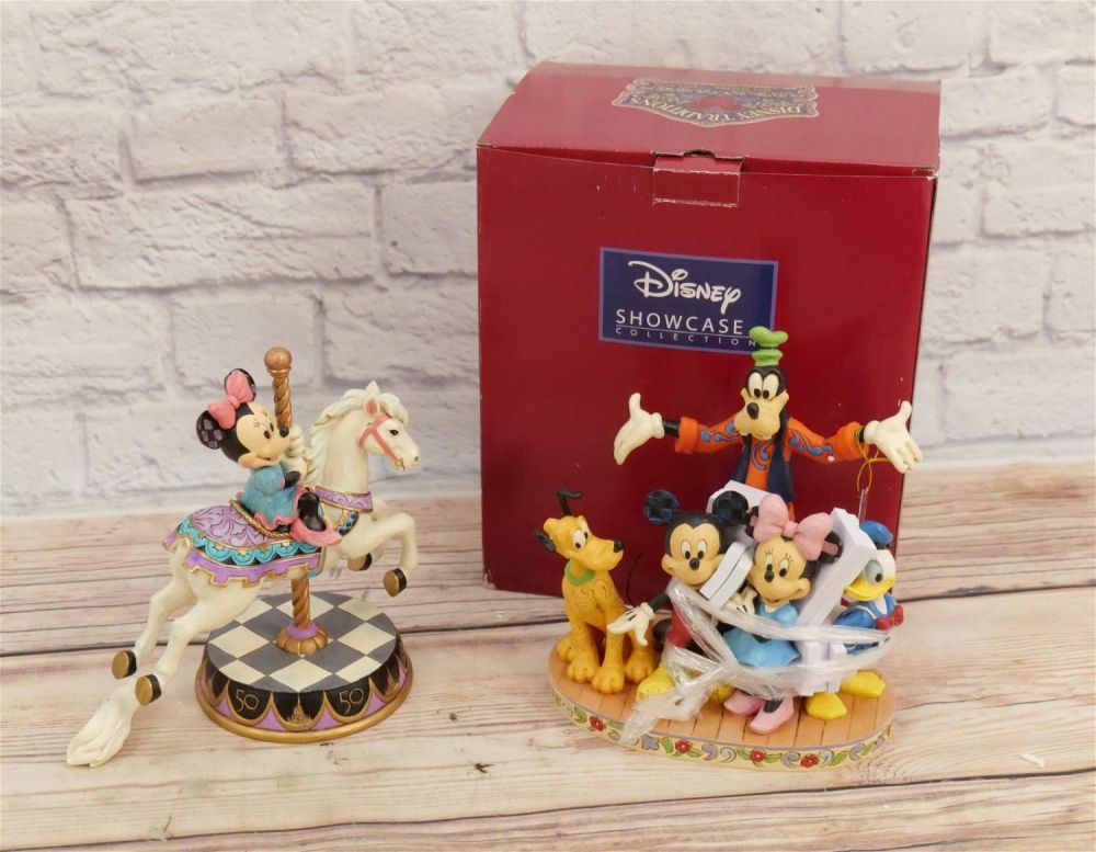 Lot 166: Lot of 2 Disney Jim Shore Figurines