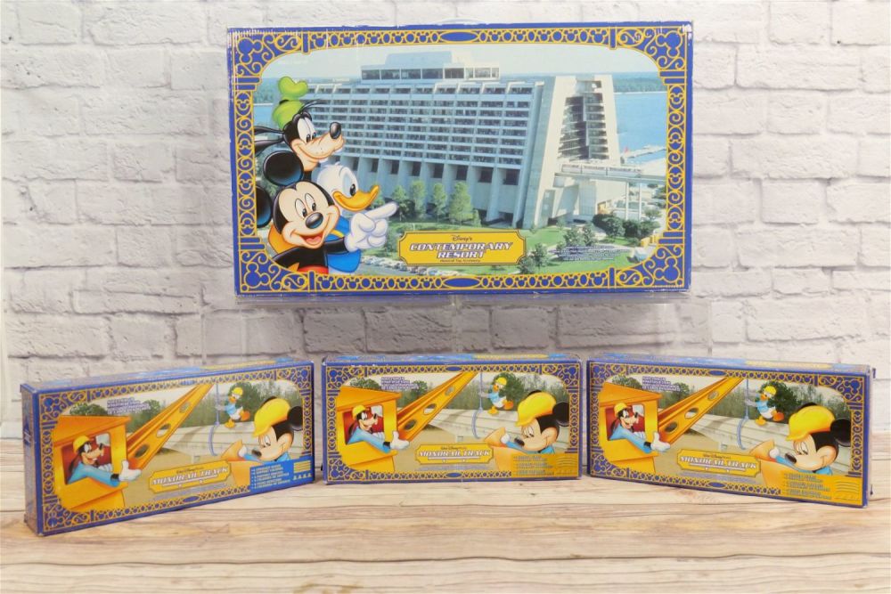 Lot 172: Disney Contemporary Resort Monorail Toy Accessory with Track