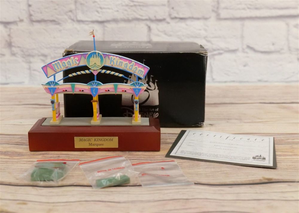 Lot 187: Disney Olszewski Magic Kingdom Marquee