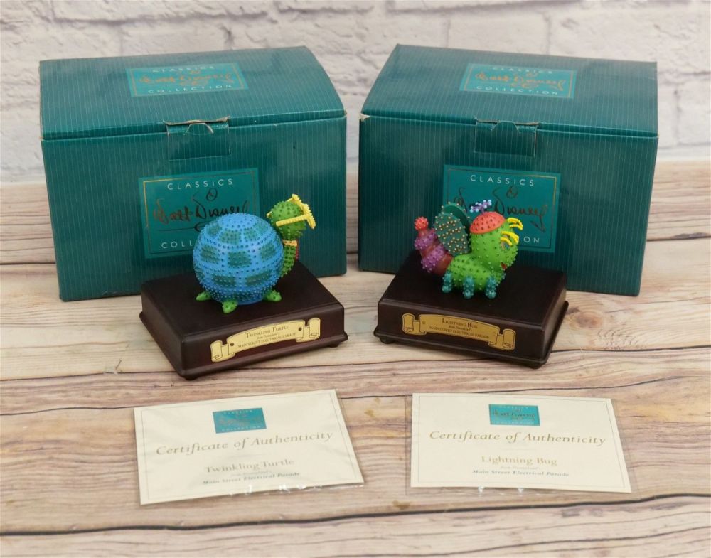 Lot 201: Lot of 2 WDCC Main Street Electrical Parade Figurines