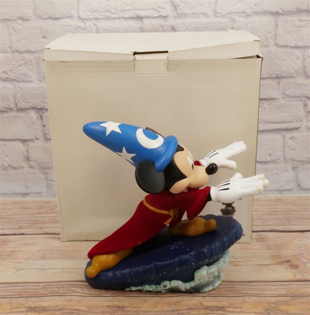 Lot 209: Disney Parks Mickey as the Sorcerer Light Up Figure