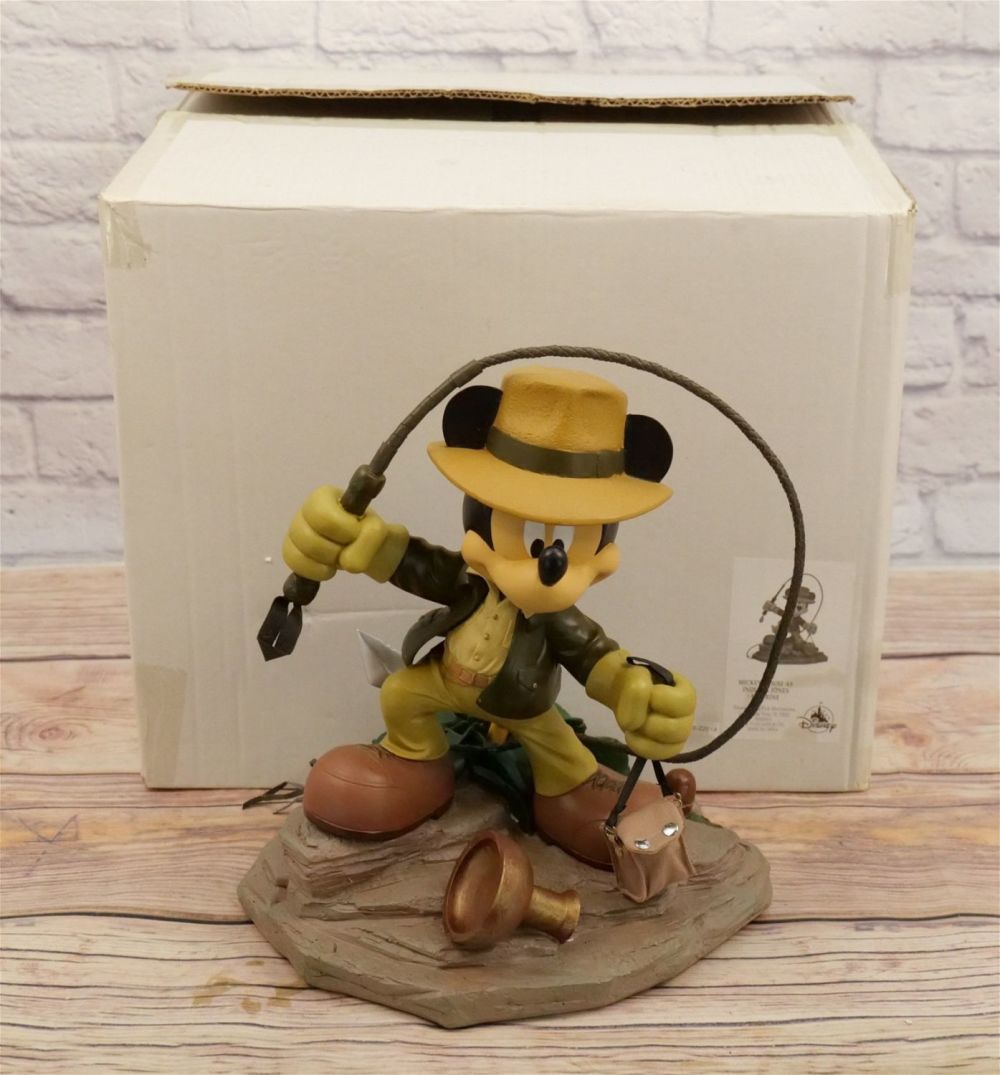 Lot 210: Disney Parks Mickey as Indiana Jones Figure