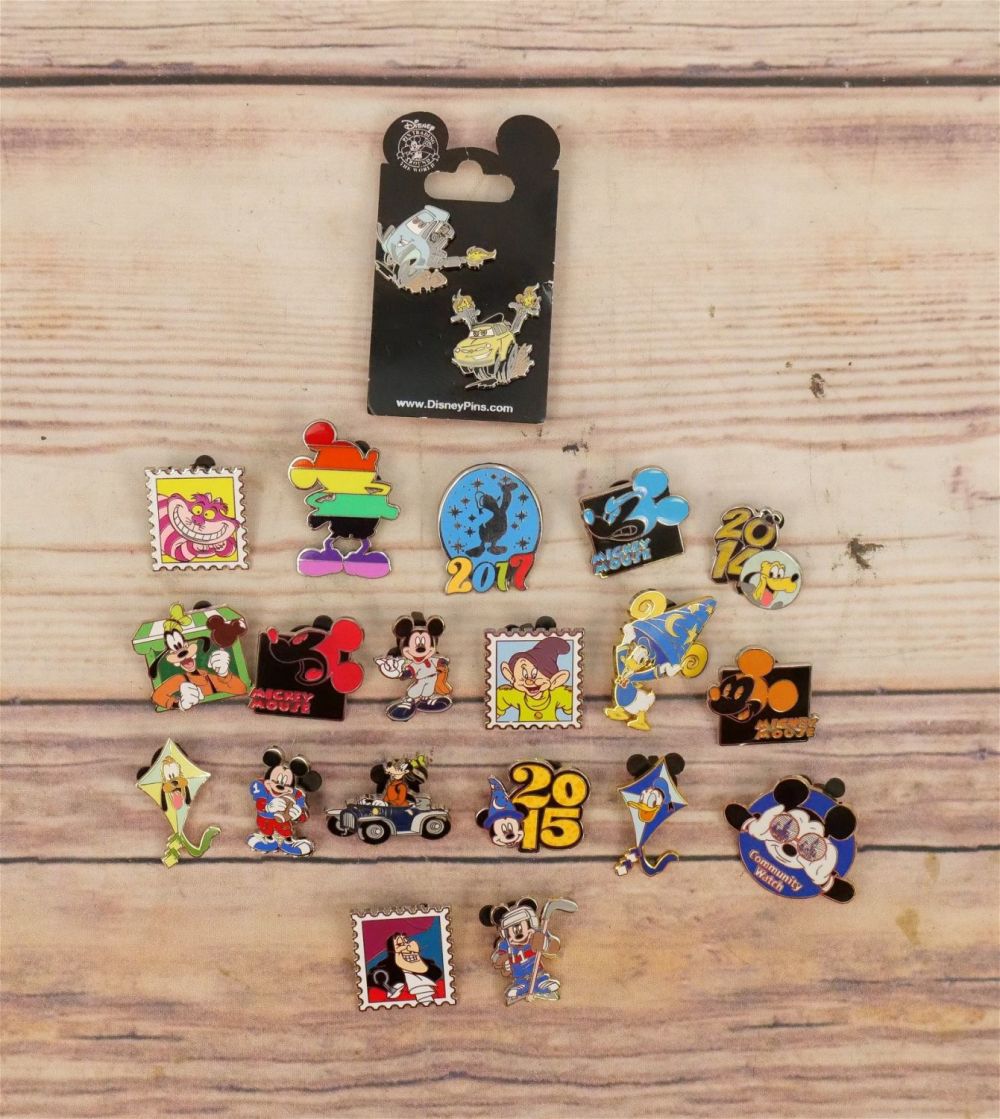 Lot 296: Lot of 20 Mixed Disney Pins