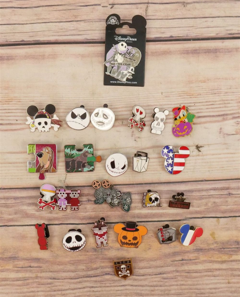 Lot 297: Lot of 24 Mixed Disney Pins
