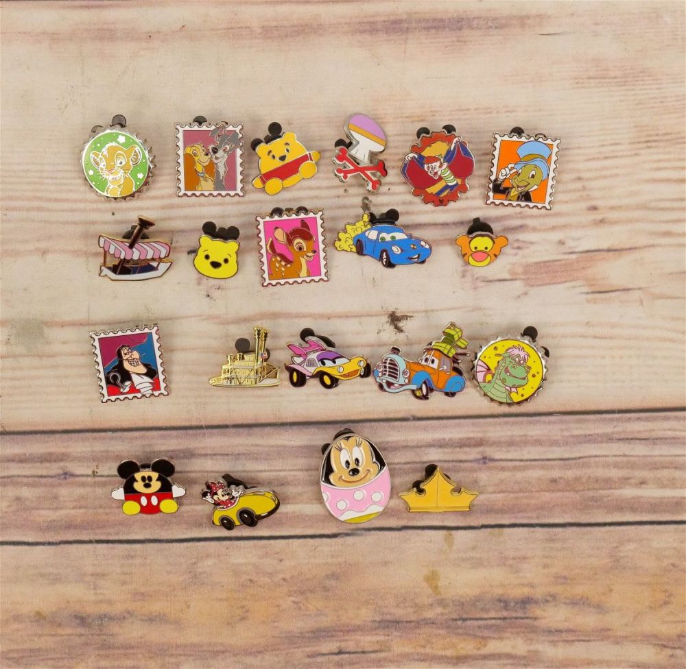 Lot 298: Lot of 20 Mixed Disney Pins