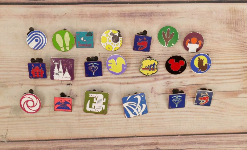 Lot 318: Lot of 20 Mixed Disney Pins