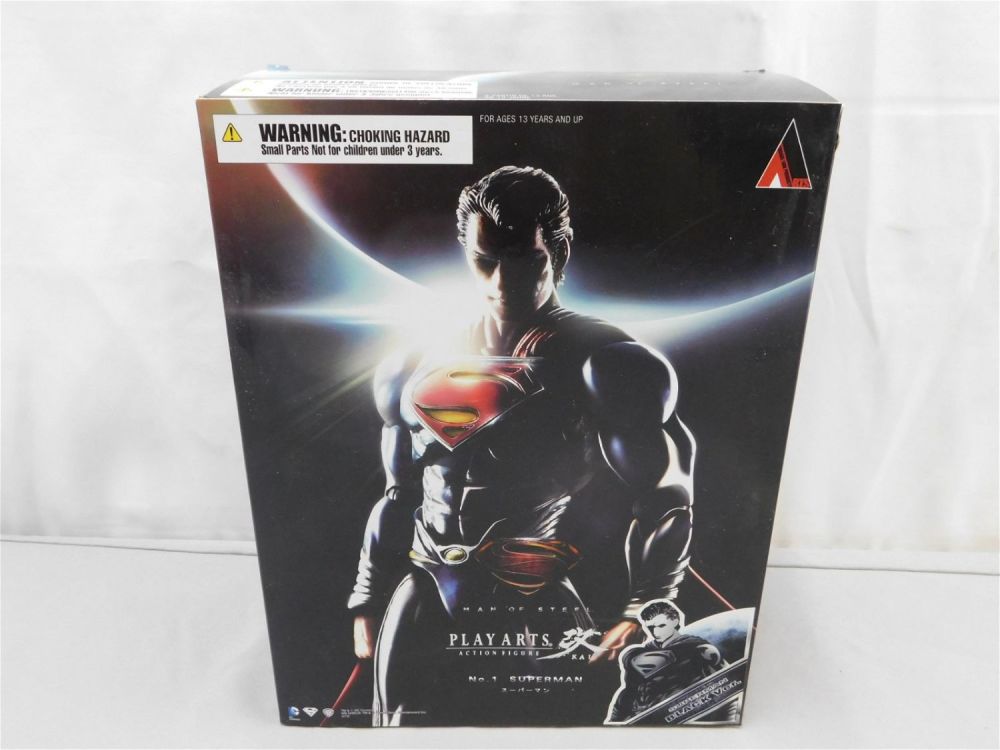 Lot 153: Variant Play Arts Kai Man of Steel Superman Action Figure