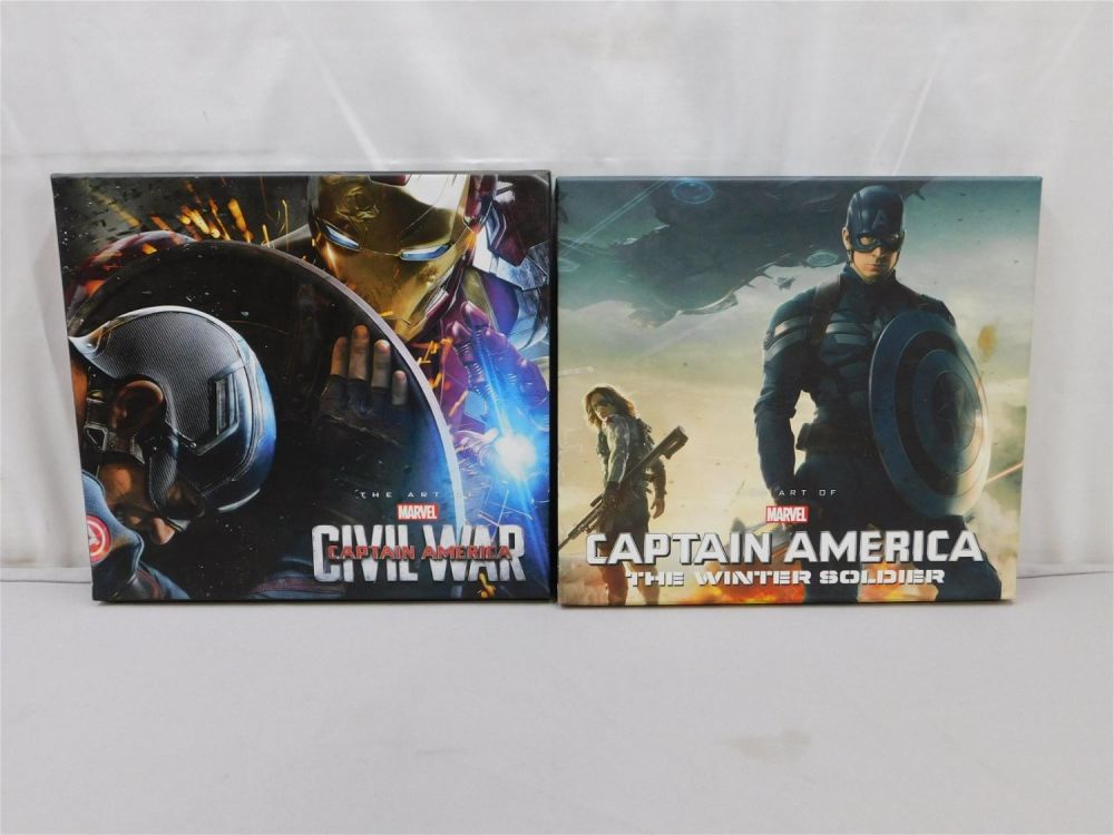 Lot 204: Lot of 2 The Art of Marvel Studios Hardcover Books