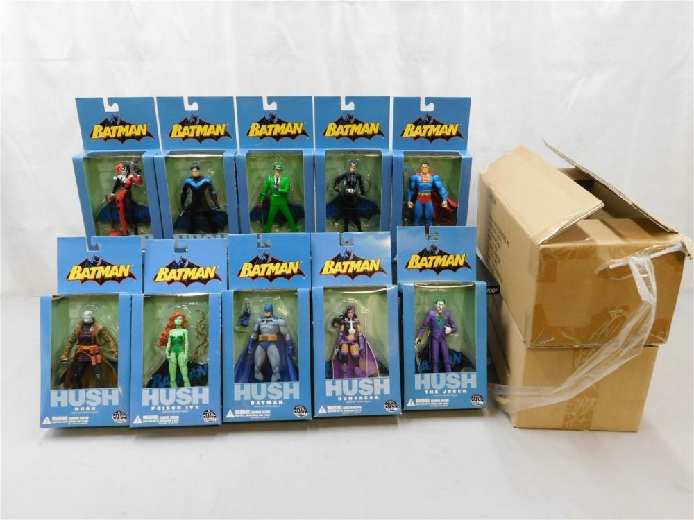 Lot 212: Lot of 10 DC Direct Hush Series 1 & 2 Action Figures