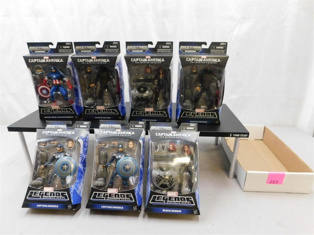 Lot 226: Lot of 7 Marvel Legends Action Figures
