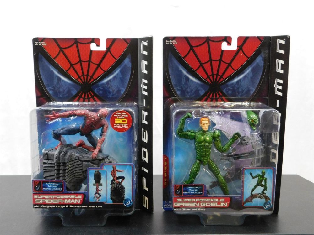 Lot 231: Lot of 2 Spider-Man Action Figures