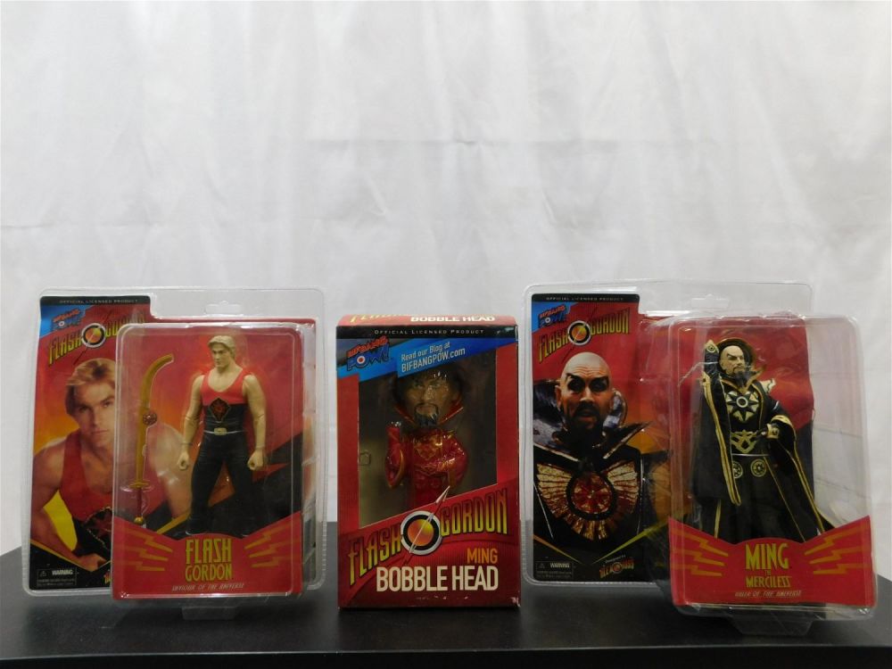 Lot 234: Lot of Flash Gordon Action Figures
