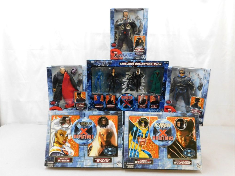 Lot 243: Lot of Marvel X-Men Movie Figures