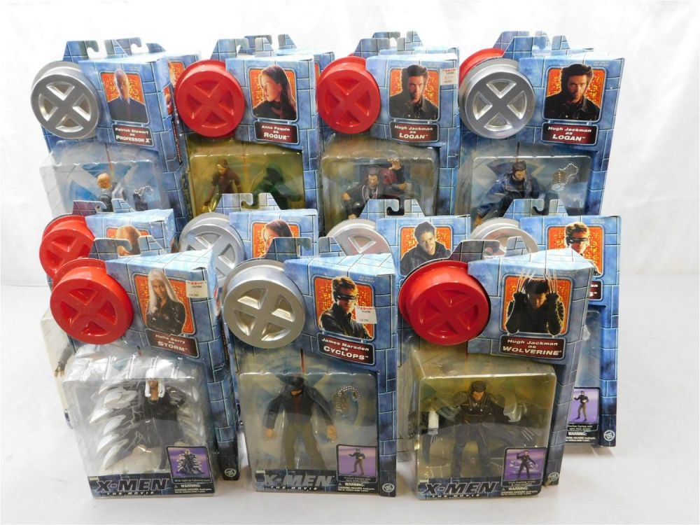 Lot 244: Lot of 15 X-Men The Movie Action Figures