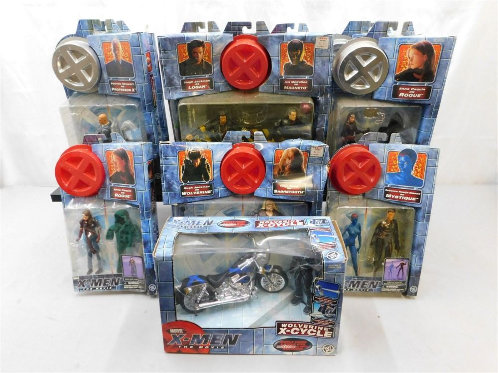 Lot 245: Lot of 13 X-Men The Movie Action Figures