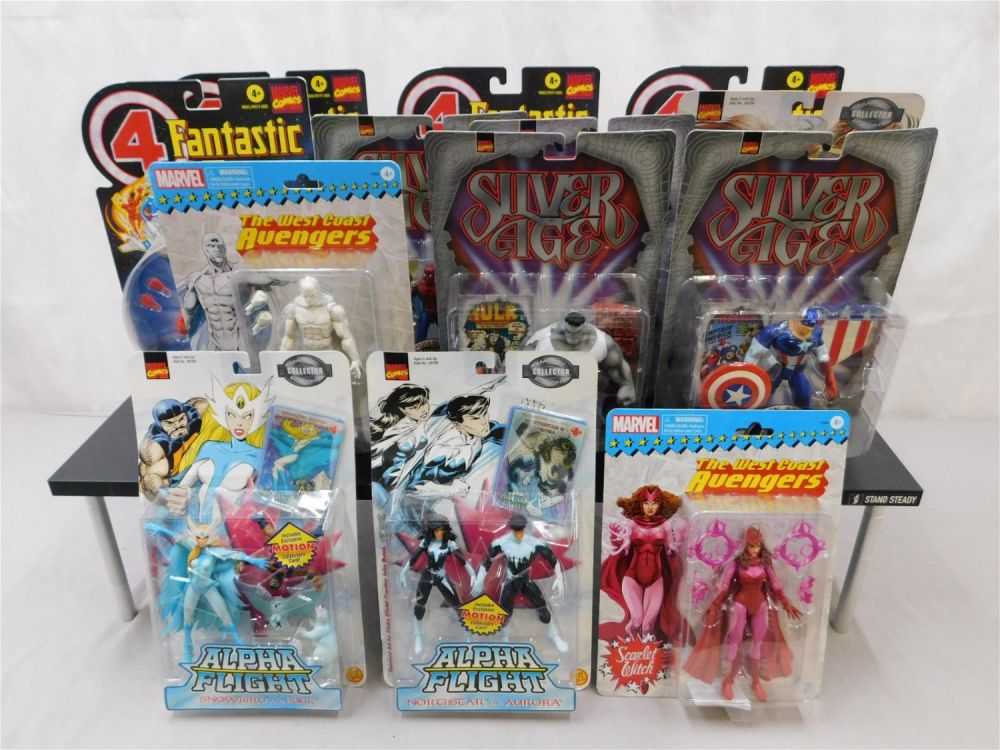 Lot 248: Lot of Marvel Action Figures
