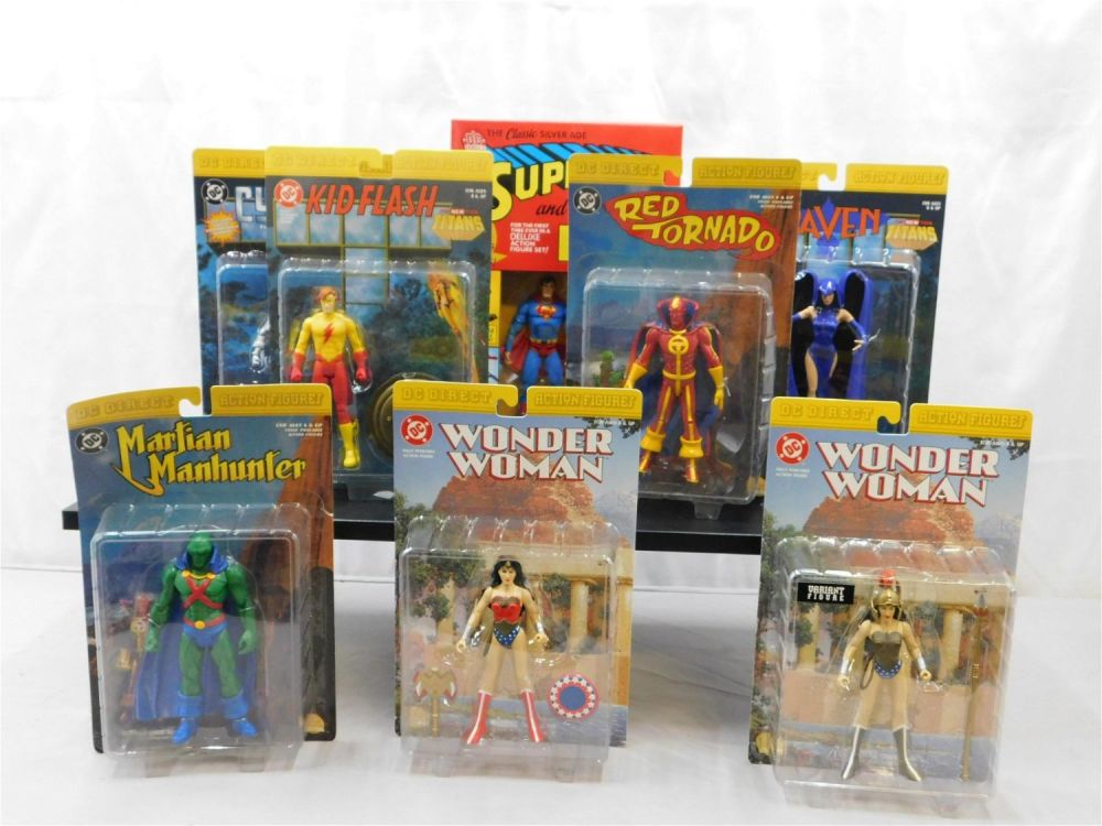 Lot 252: Lot of 8 DC Direct Action Figures