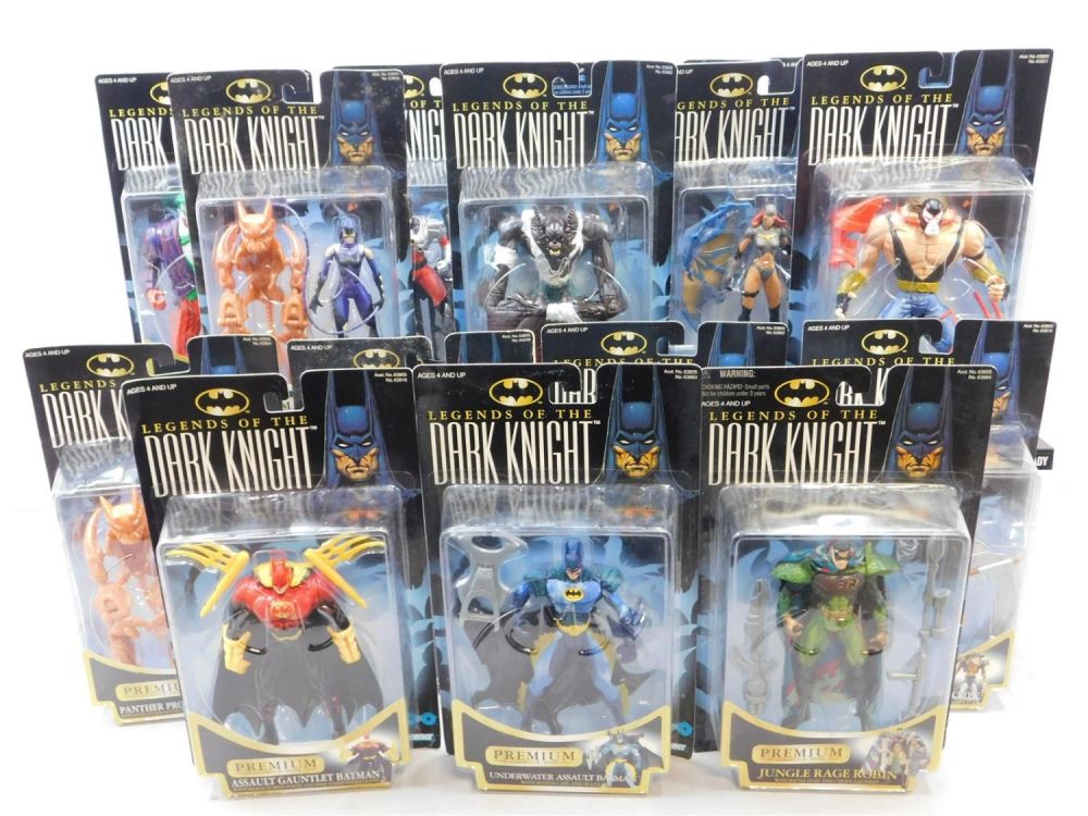 Lot 256: Lot of 15 DC Batman Legends of Dark Knight Action Figures