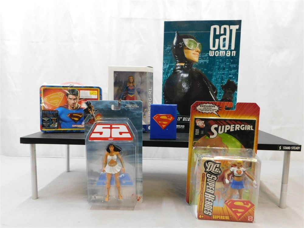 Lot 262: Lot of Mixed DC Toys and Collectibles