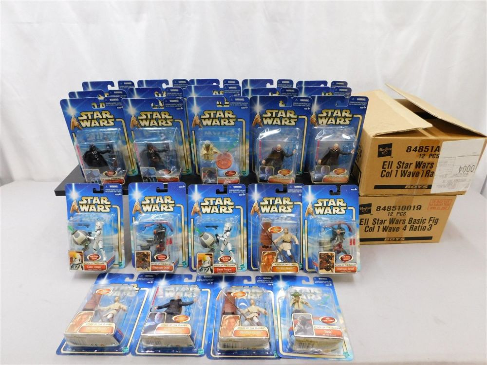 Lot 254: Two Cases of Mixed Star Wars 3.75" Action Figures