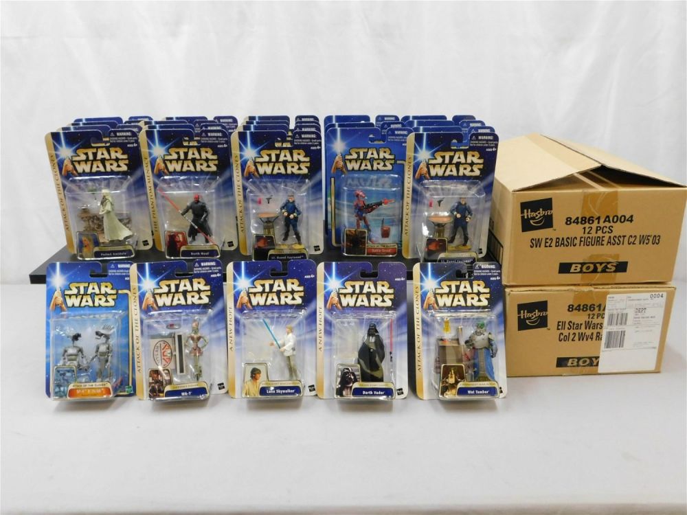 Lot 264: Two Cases of Mixed Star Wars 3.75" Action Figures - 24 Pieces Total