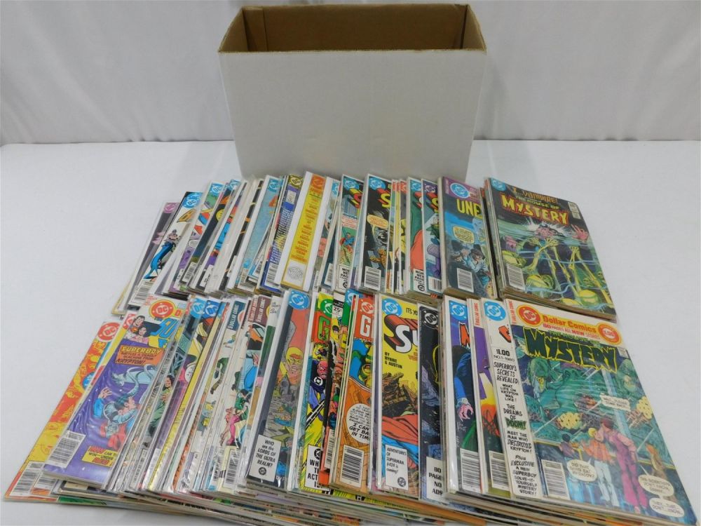 Lot 157: Short Box of DC Comic Books - 1980's