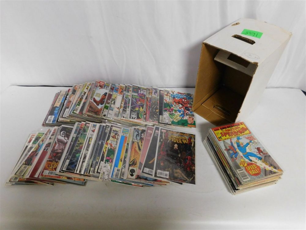Lot 168: Short Box of Amazing Spider-Man Comic Books