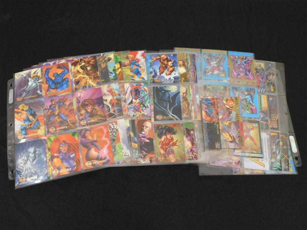 Lot 218: Lot of Marvel X-Men Trading Cards