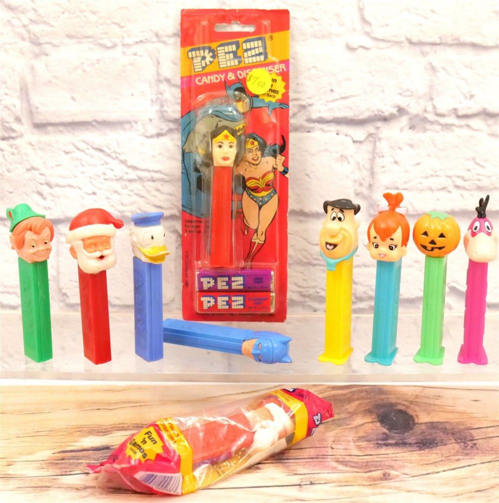 Lot 162: Lot of Pez with Vintage