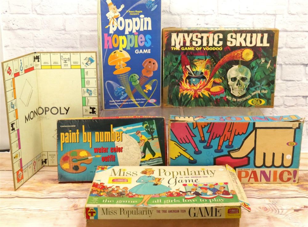 Lot 163: Lot of Vintage Board Games